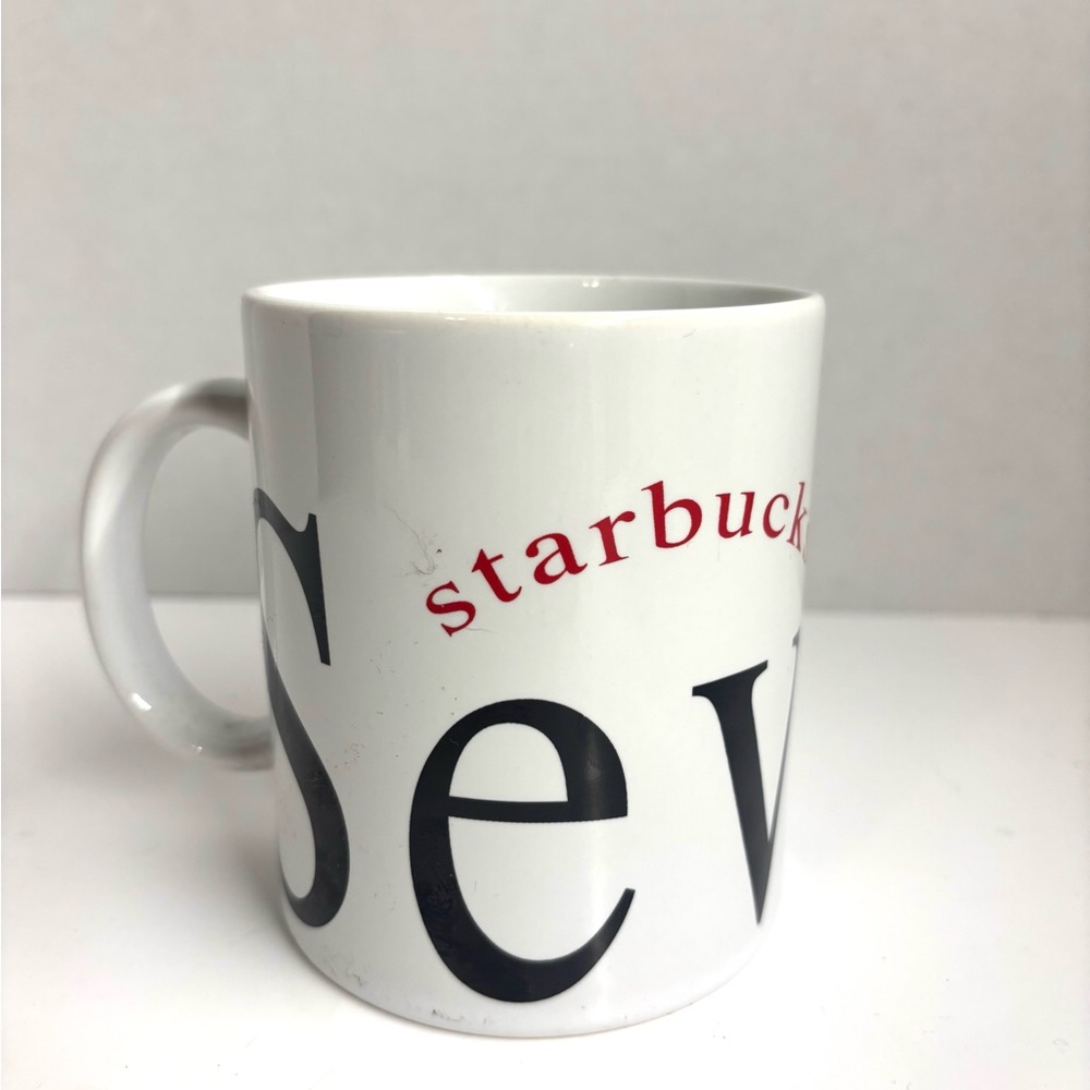 New, Starbucks Sevilla Spain City Mug Collector Series 2002 Coffee Tea Mug